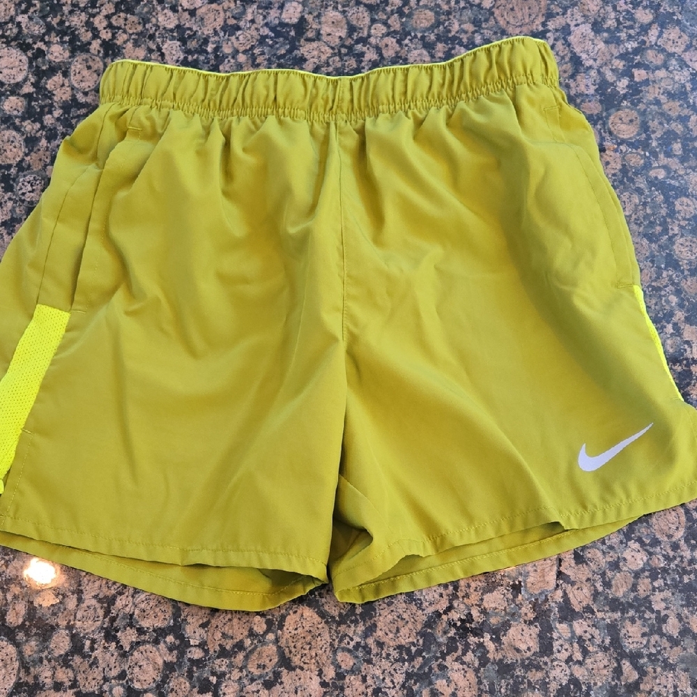 Nike Men's Athletic Shorts - Lime Green